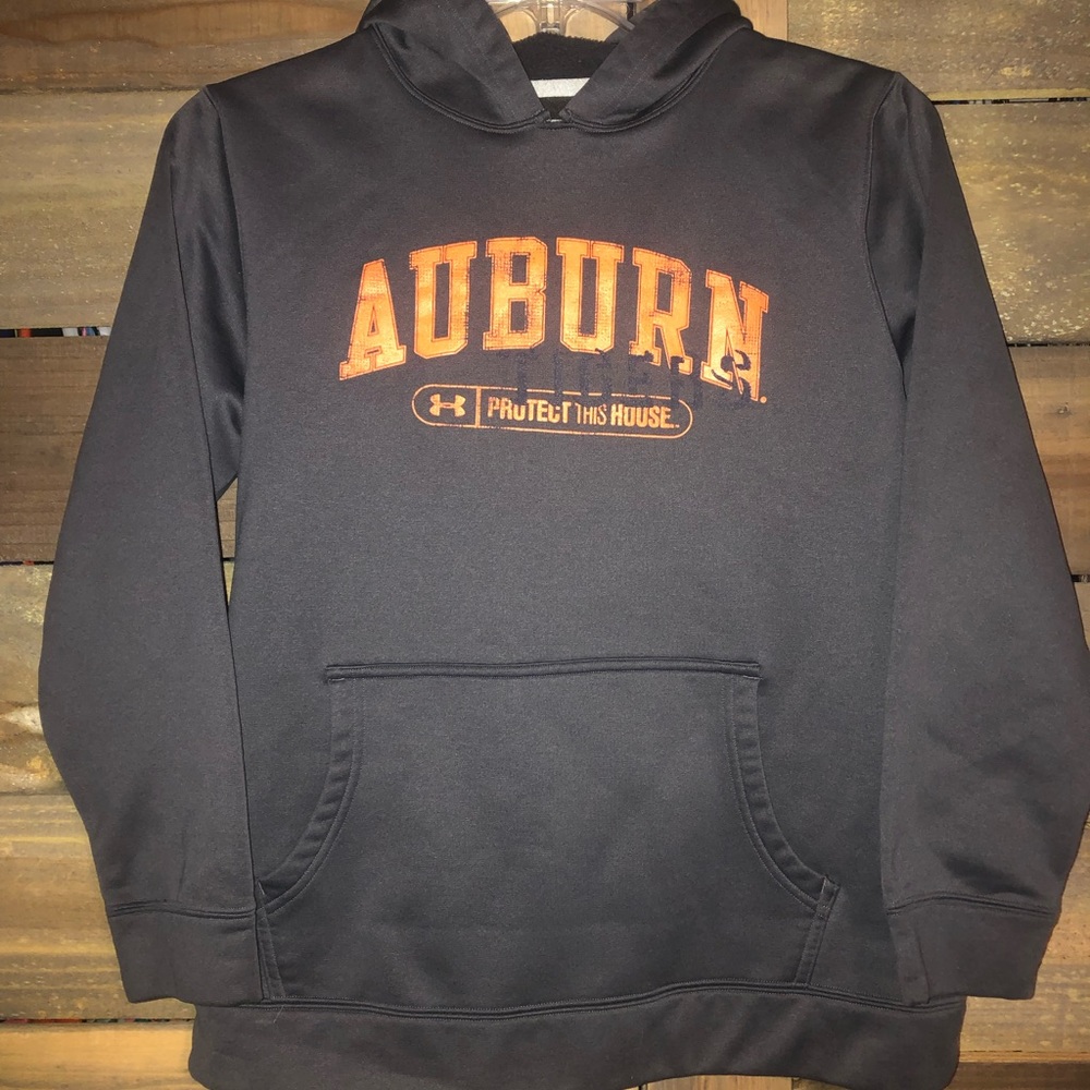 Boys under armour auburn hoodie